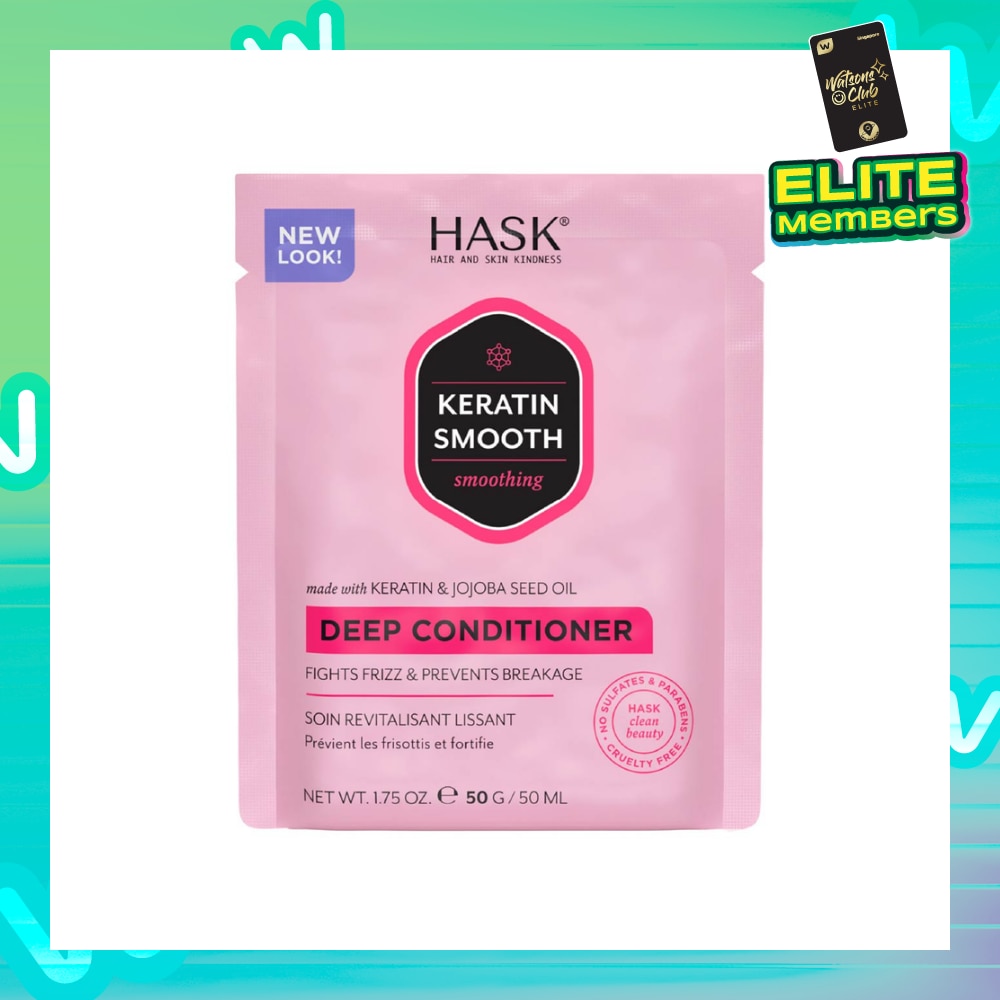Keratin Smooth Deep Conditioner With Keratin & Jojoba Seed Oil (To Fights Frizz & Prevents Breakage) 50ml