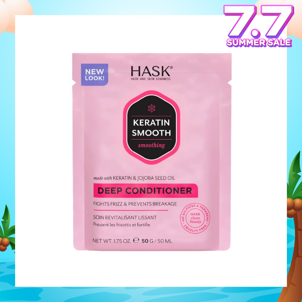 Keratin Smooth Deep Conditioner With Keratin & Jojoba Seed Oil (To Fights Frizz & Prevents Breakage) 50ml