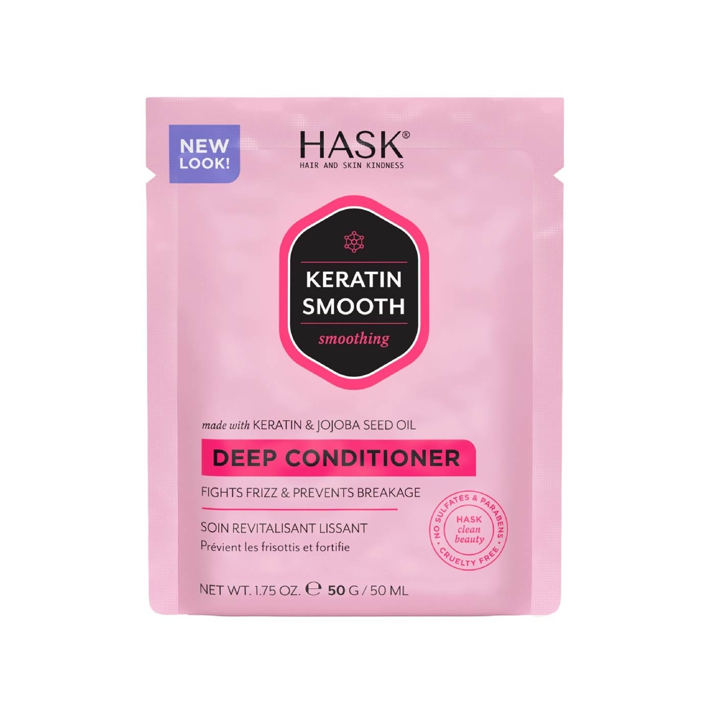 Keratin Smooth Deep Conditioner With Keratin & Jojoba Seed Oil (To Fights Frizz & Prevents Breakage) 50ml