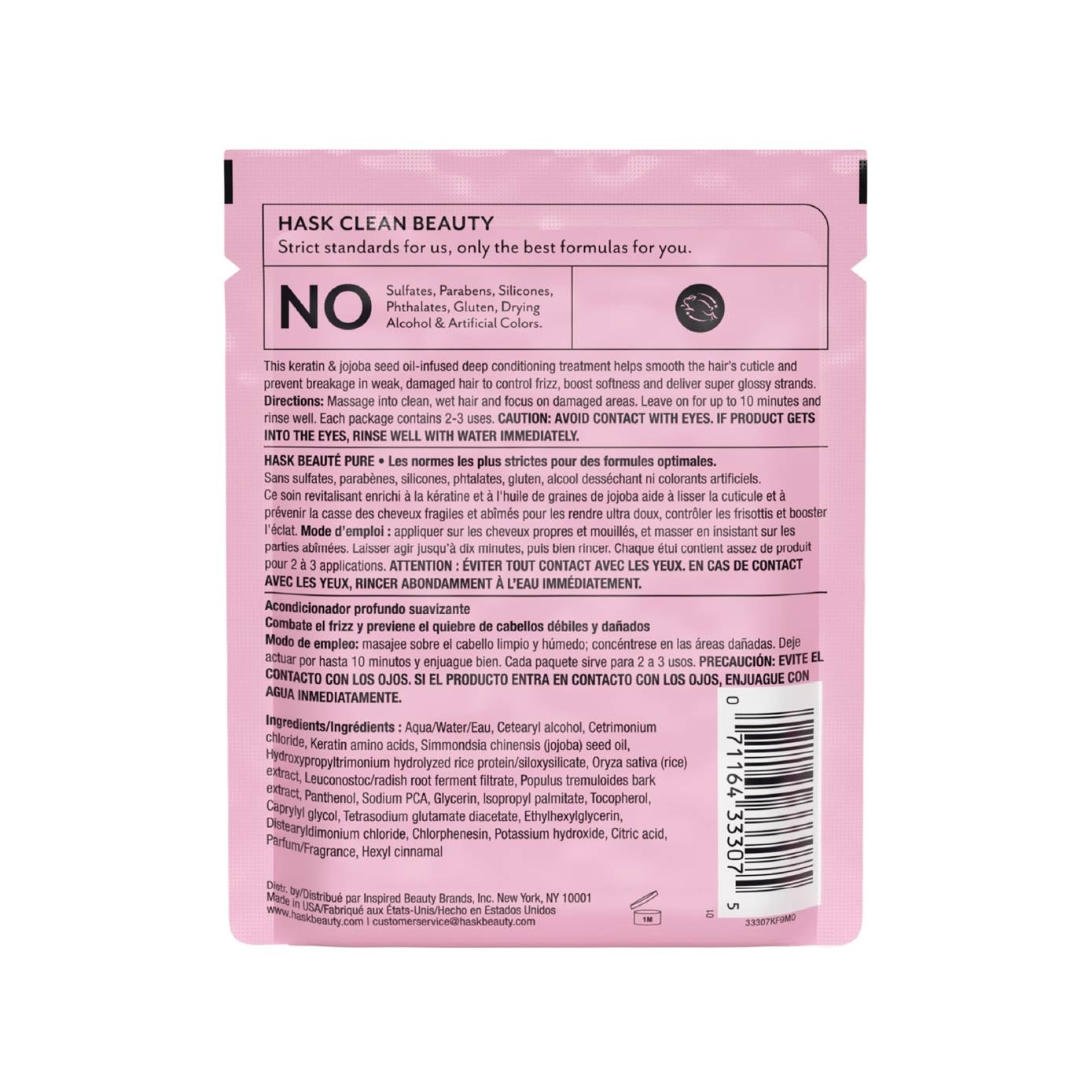 Keratin Smooth Deep Conditioner With Keratin & Jojoba Seed Oil (To Fights Frizz & Prevents Breakage) 50ml