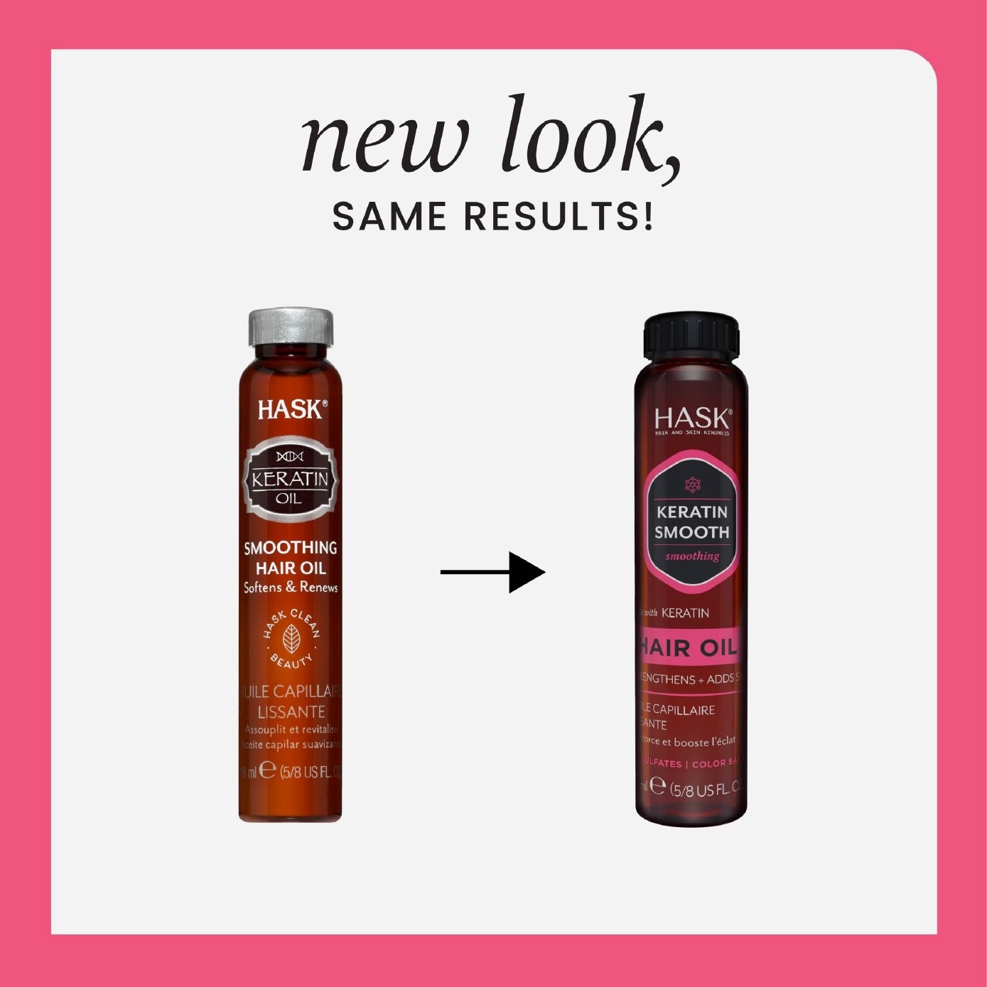 Keratin Smooth Hair Oil With Keratin 18ml