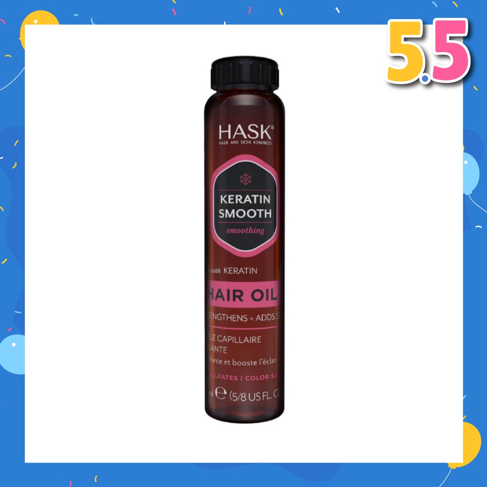 Keratin Smooth Hair Oil With Keratin 18ml