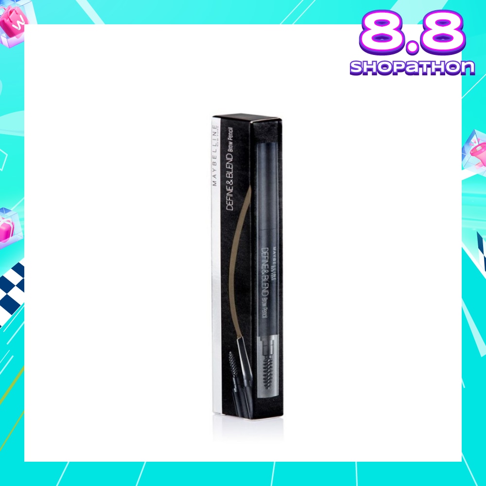 MAYBELLINE Define & Blend Brow Pencil Light Brown is (Expiry: Sept`2025)