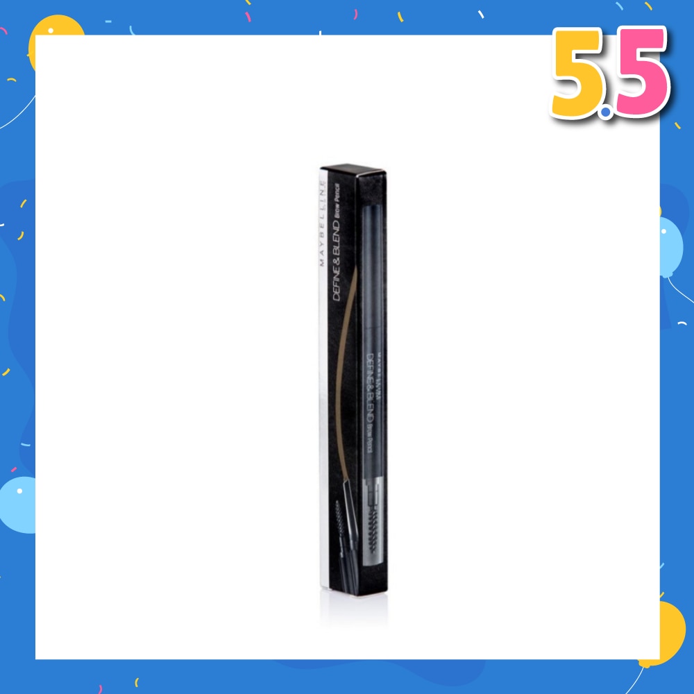 MAYBELLINE Define & Blend Brow Pencil Natural Brown 1s