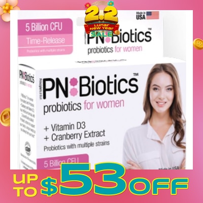 PNBIOTICS [CNY] Probiotics for Women 30's