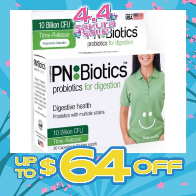 PNBIOTICS - Probiotics for Digestive 30's