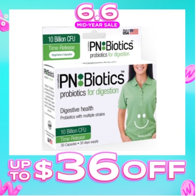 PNBIOTICS - Probiotics for Digestive 30's