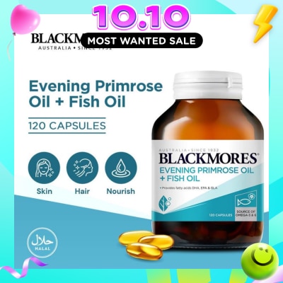 BLACKMORES Evening Primrose Oil + Fish Oil Capsules 120s image