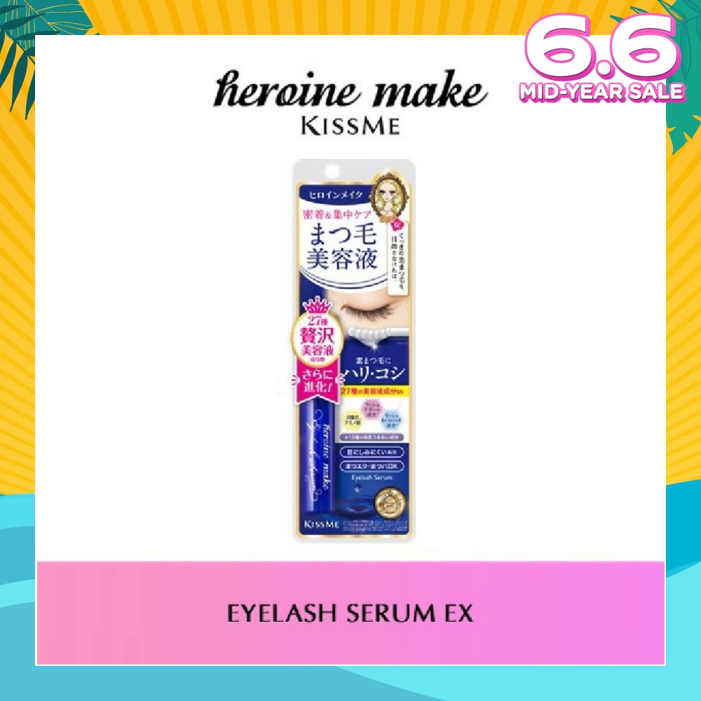 Eyelash Serum Ex (I) Oil Free, Suitable For Use Over Eyelash Extensions And Eyebrows 5.5g
