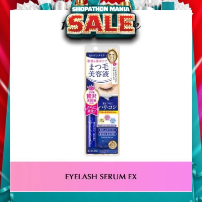 HEROINE MAKE - Eyelash Serum Ex (I) Oil Free, Suitable For Use Over Eyelash Extensions And Eyebrows 5.5g