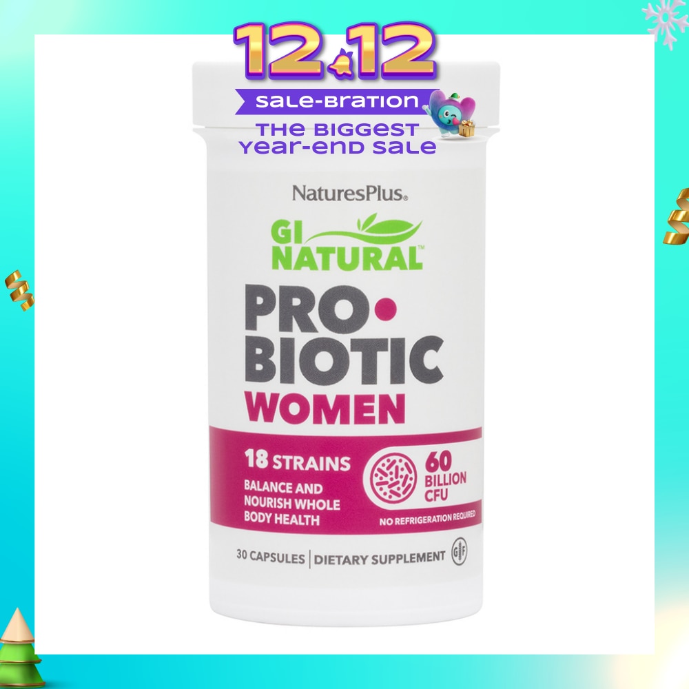 GI Natural Probiotic Women 60 Billion CFU Dietary Supplement Capsule 30s (Expiry: Jun`2026)