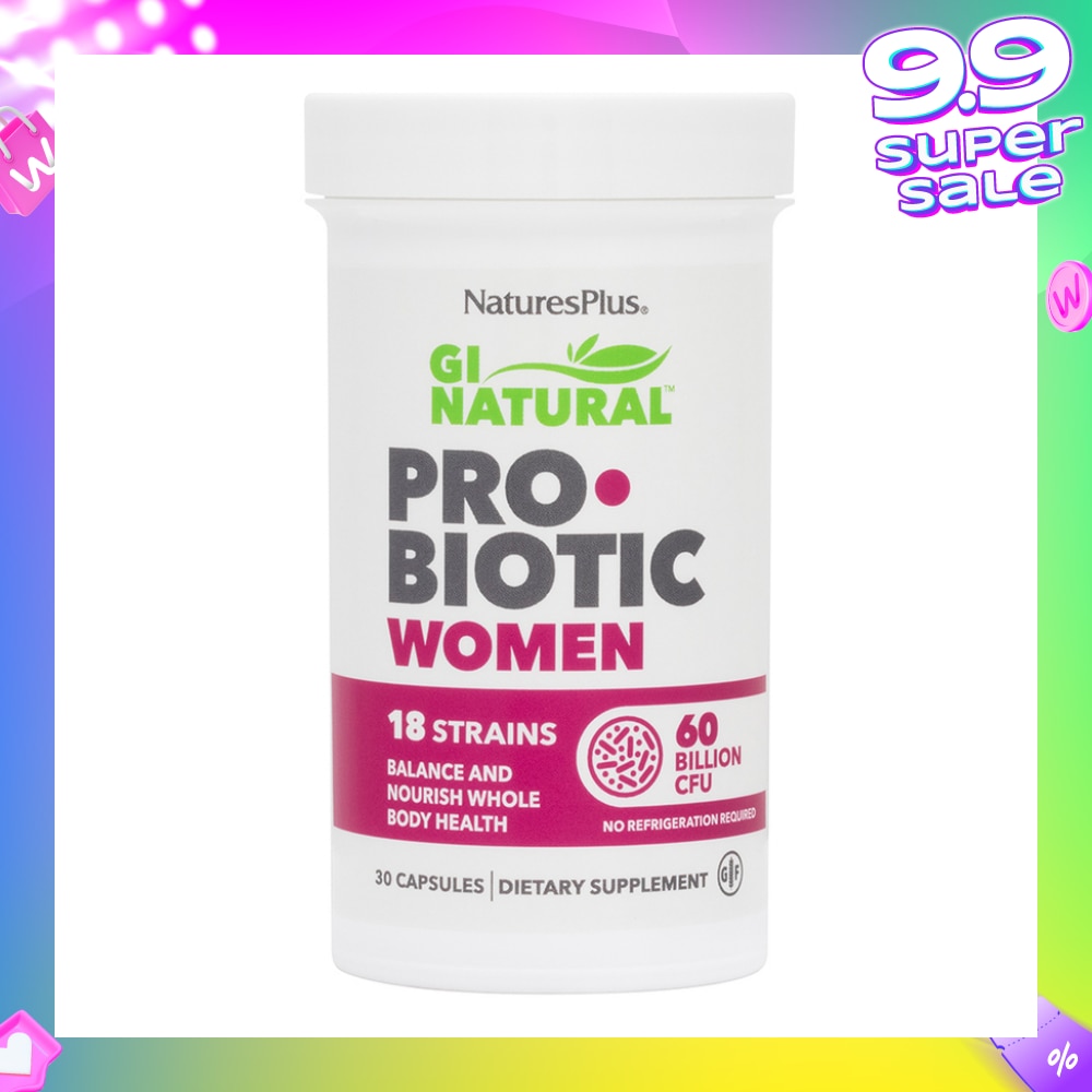 GI Natural Probiotic Women 60 Billion CFU Dietary Supplement Capsule 30s