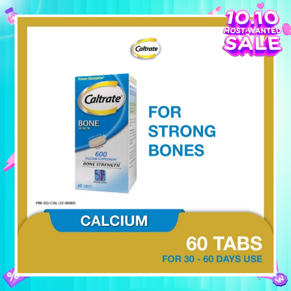Bone Health Calcium Supplement Tablet 60s