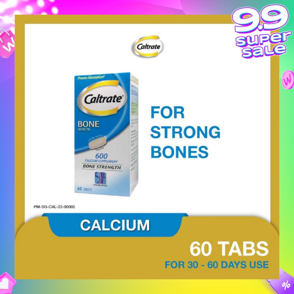 Bone Health Calcium Supplement Tablet 60s