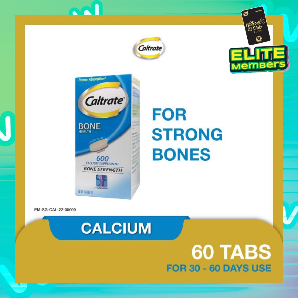 Bone Health Calcium Supplement Tablet 60s