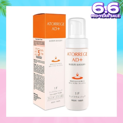 ATORREGE AD+ Face Wash Foam (Reduce Blackhead + Skin Roughness) 150ml