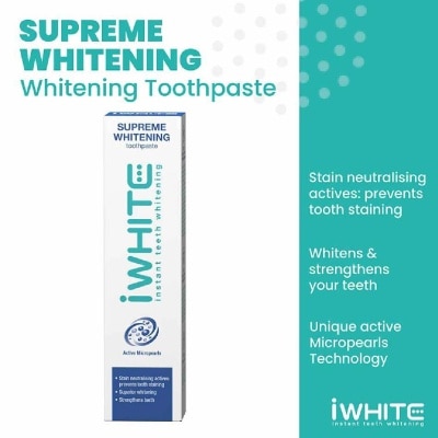 IWHITE Instant Whitening Toothpaste 75ml