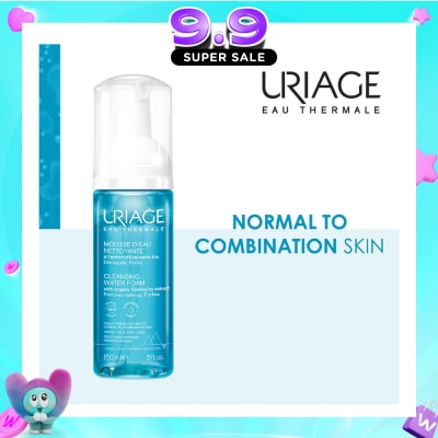 URIAGE - Cleansing Water Foam (Gently Cleanses And Removes Makeup) 150ml image