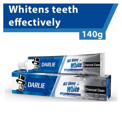 DARLIE All Shiny White Toothpaste Charcoal Clean (Whitens Teeth Effectively) 140g