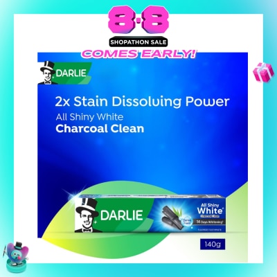 DARLIE - All Shiny White Charcoal Clean Whitening Toothpaste 140g