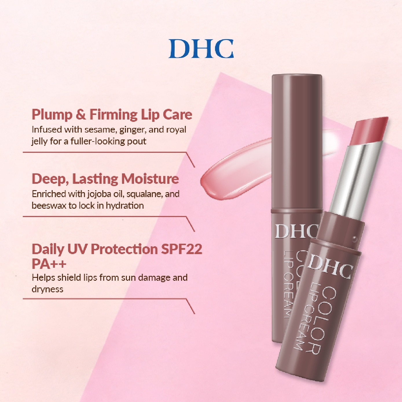Lip Cream Sheer #Rose Pink 1.5g