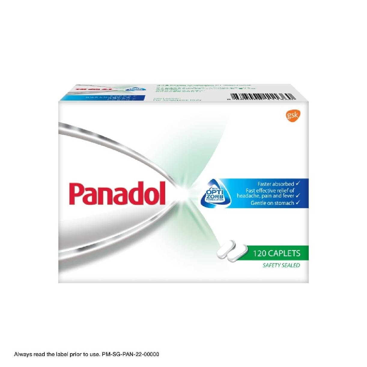 Optizorb Tablet (For General Pain + Fever Relief) 120s