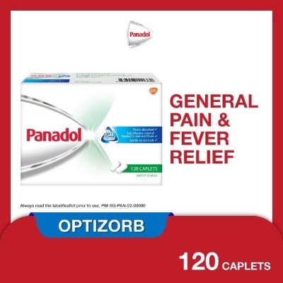 PANADOL Optizorb Tablet (For General Pain + Fever Relief) 120s