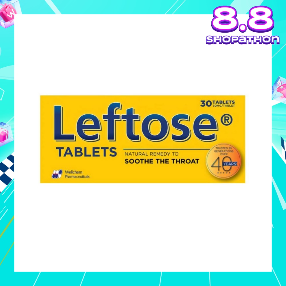 Chesty Coughs & Sore Throats 30mg (Per Tablet) 30 Tablets