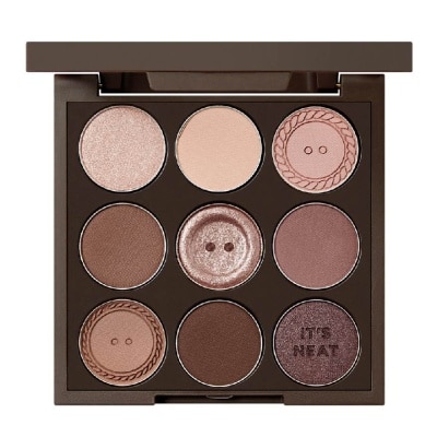 HOLIKA HOLIKA My Fave Mood Eye Palette (06 Button Up) Rosy Brown Colors, 8g