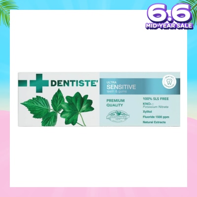 DENTISTE Ultra Sensitive Toothpaste (Reduce Irritation And Sensitivity) 100g