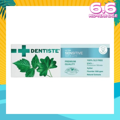 DENTISTE Ultra Sensitive Toothpaste (Reduce Irritation And Sensitivity) 100g