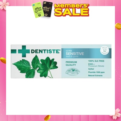 DENTISTE Ultra Sensitive Toothpaste (Reduce Irritation And Sensitivity) 100g