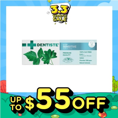 DENTISTE Ultra Sensitive Toothpaste (Reduce Irritation And Sensitivity) 100g
