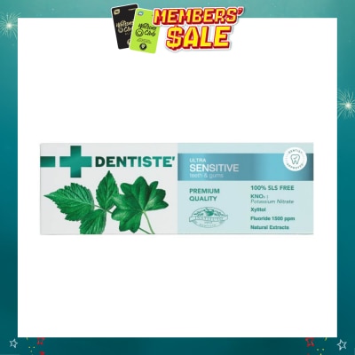 DENTISTE - Ultra Sensitive Toothpaste (Reduce Irritation And Sensitivity) 100g