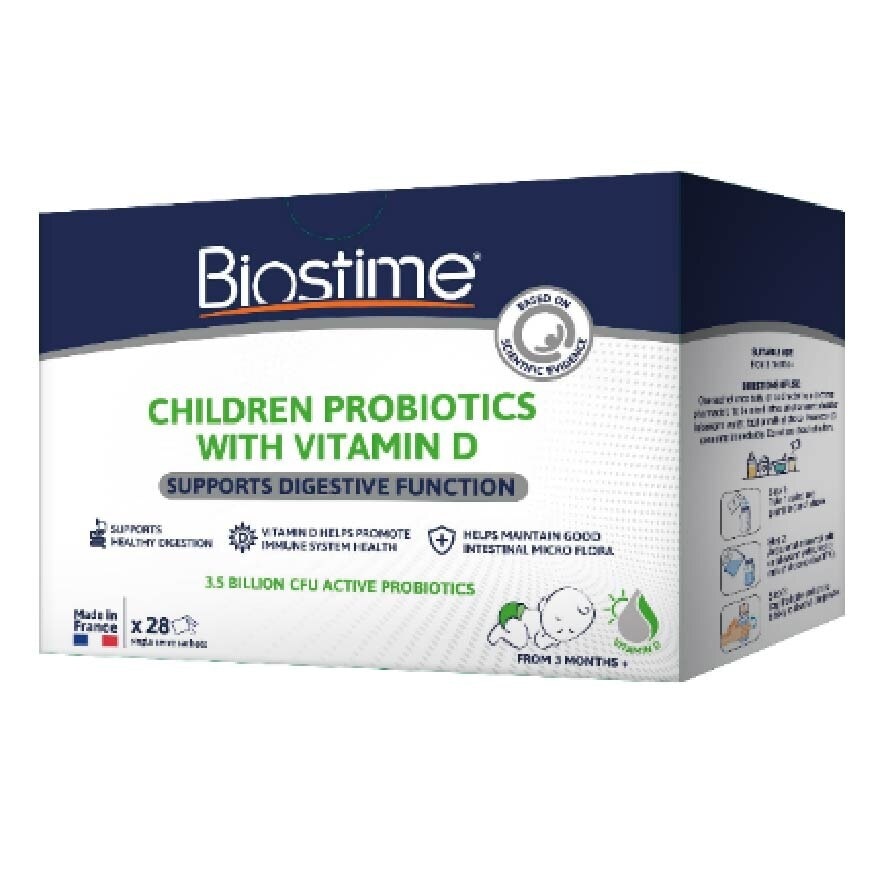 Children Probiotics With Vitamin D (Support Child Immune And Digestive Health) 1.5g x 28s