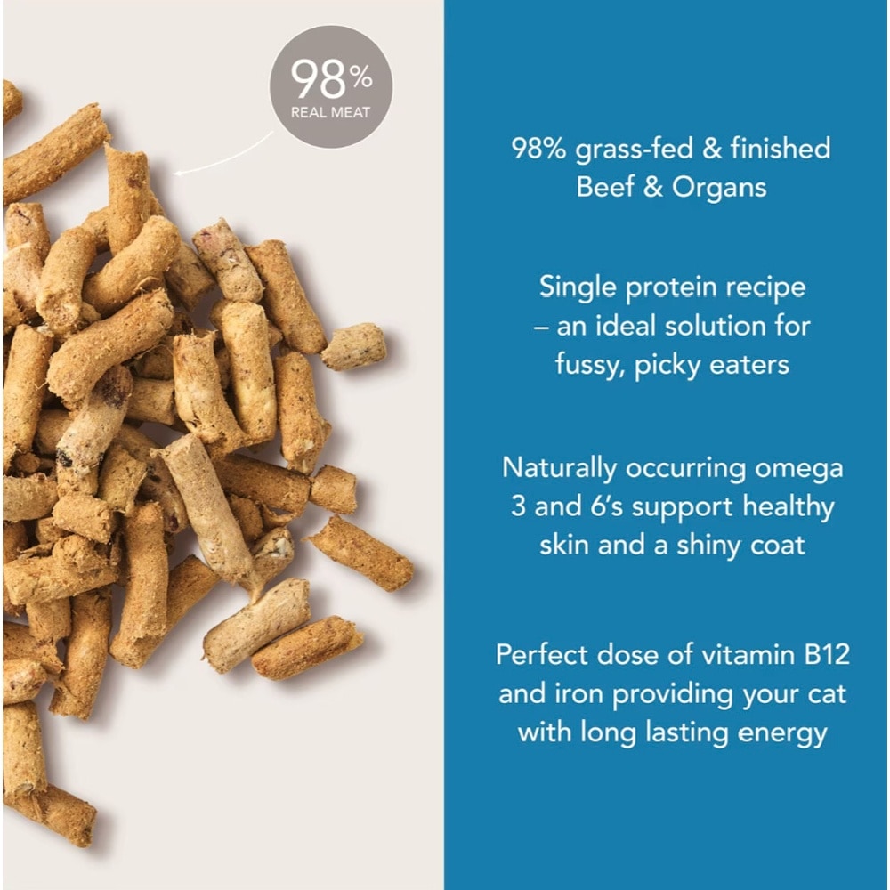 Beef Feast Freeze-Dried Cat Food 320g x 3s