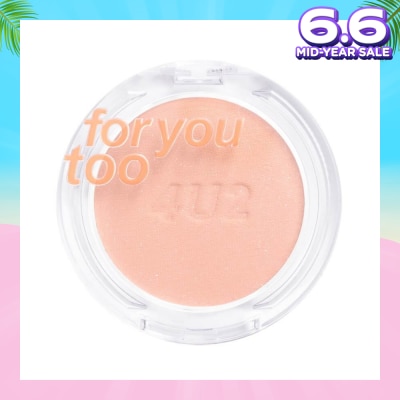 4U2 Shimmer Blush (Shimmer Finishes And Luminous Looking) No.04, 1s