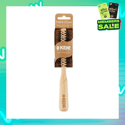 KENT BRUSHES Brushes Lpf4 (Pure Flow Small Vented 15mm Bristle Nylon Mix Round Hair Brush) 1s