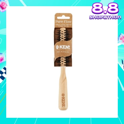 KENT BRUSHES Brushes Lpf4 (Pure Flow Small Vented 15mm Bristle Nylon Mix Round Hair Brush) 1s