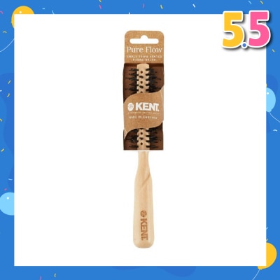 KENT BRUSHES Brushes Lpf4 (Pure Flow Small Vented 15mm Bristle Nylon Mix Round Hair Brush) 1s