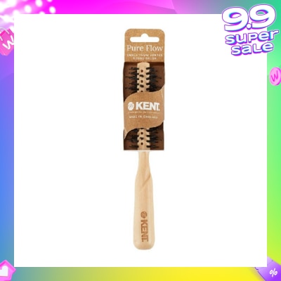 KENT BRUSHES Brushes Lpf4 (Pure Flow Small Vented 15mm Bristle Nylon Mix Round Hair Brush) 1s