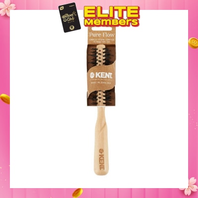 KENT BRUSHES Brushes Lpf4 (Pure Flow Small Vented 15mm Bristle Nylon Mix Round Hair Brush) 1s