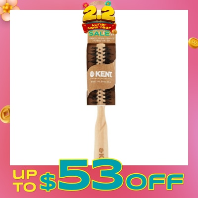 KENT BRUSHES Brushes Lpf4 (Pure Flow Small Vented 15mm Bristle Nylon Mix Round Hair Brush) 1s