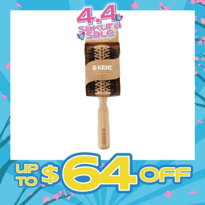 KENT BRUSHES - Brushes Lpf5 (Pure Flow Large Vented 35mm Bristle Nylon Mix Round Hair Brush) 1s