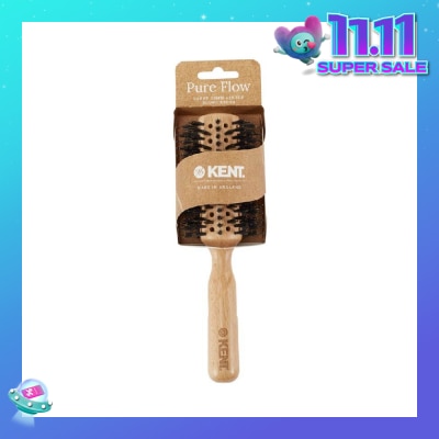 KENT BRUSHES Brushes Lpf5 (Pure Flow Large Vented 35mm Bristle Nylon Mix Round Hair Brush) 1s