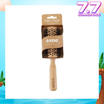KENT BRUSHES Brushes Lpf5 (Pure Flow Large Vented 35mm Bristle Nylon Mix Round Hair Brush) 1s