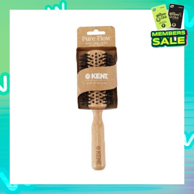 KENT BRUSHES Brushes Lpf5 (Pure Flow Large Vented 35mm Bristle Nylon Mix Round Hair Brush) 1s