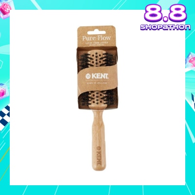 KENT BRUSHES Brushes Lpf5 (Pure Flow Large Vented 35mm Bristle Nylon Mix Round Hair Brush) 1s