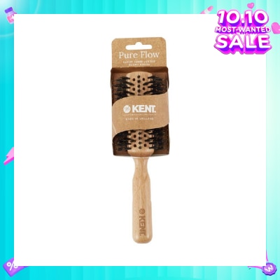 KENT BRUSHES Brushes Lpf5 (Pure Flow Large Vented 35mm Bristle Nylon Mix Round Hair Brush) 1s