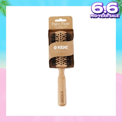 KENT BRUSHES Brushes Lpf5 (Pure Flow Large Vented 35mm Bristle Nylon Mix Round Hair Brush) 1s
